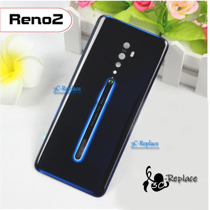 Новинка 6 5 дюйма для Oppo Reno2 / Reno 2 2Z Z F задняя крышка батарейного отсека чехол заднее