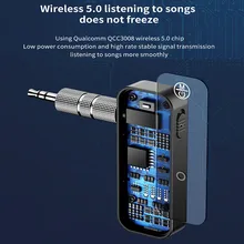 5.0 Bluetooth Adapter Wireless Audio AUX Bluetooths Transmitter Receiver  Computer Adaptador Mini Sender for Car TV Earphone