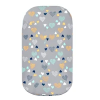 baby moses basket sheet mattress removable cover mini cradle bedding protector printing crib care changing table pad
