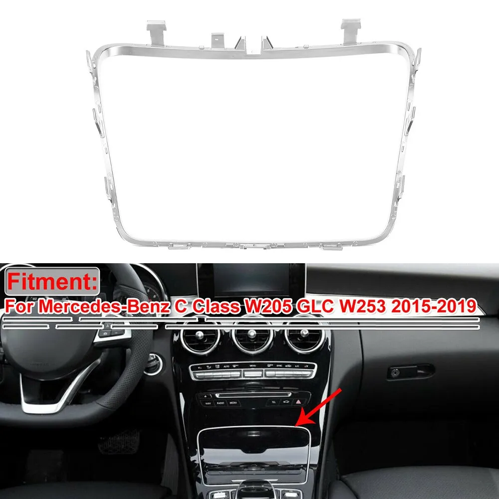 

Water Cup Holder Plating Trim Inner Water Cup Decorator Frame Trim For Mercedes-Benz C GLC Class W253 W205 15-19