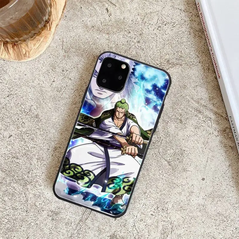 

One Piece Black Soft Phone Cases For Iphone 6 6s 7 8 Plus XR X XS XSmax 11 12 Pro Mini Max