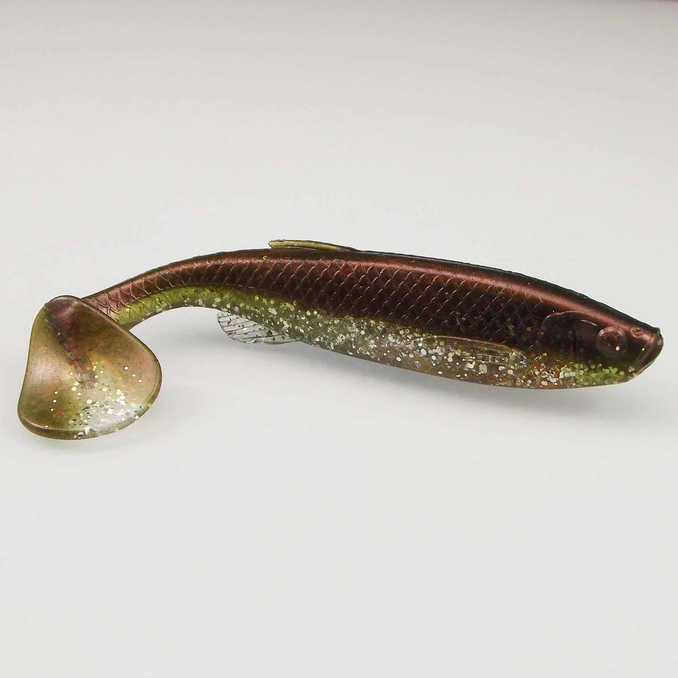 ESFISHING новая Мягкая приманка Shad Bleak Paddle Tail 125 мм 20 г 4 шт. искусственная приманка для ловли карпа T Tail Jigging Lure