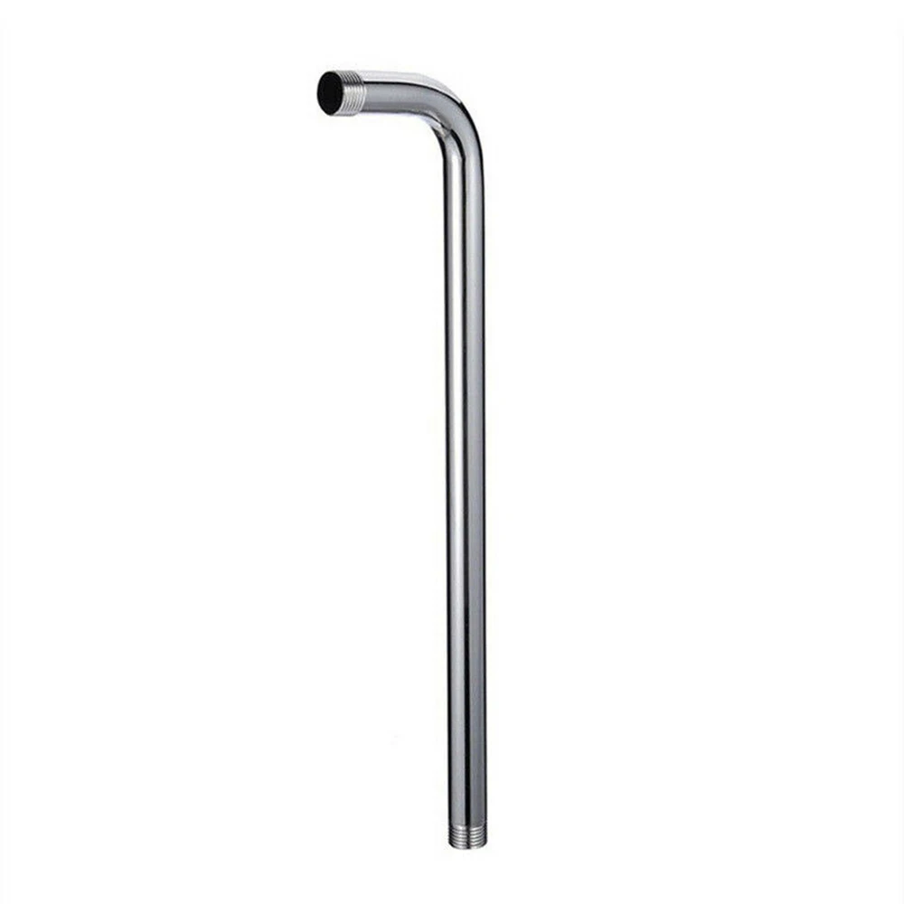 28cm Stainless Steel Wall Mounted Shower Head Extension Arm Rain Install Easy Bathroom Accessories | Обустройство дома