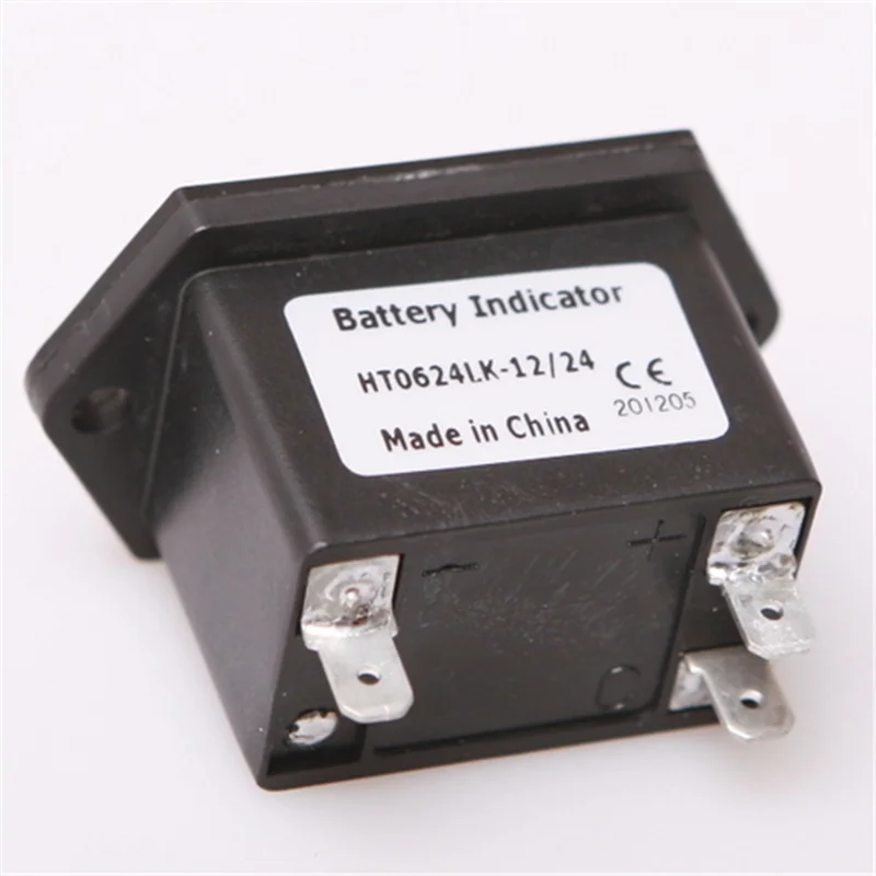 

1PCS Black DC 12V/24V LED Battery Capacity Indicator Meter Battery Testers Tools New