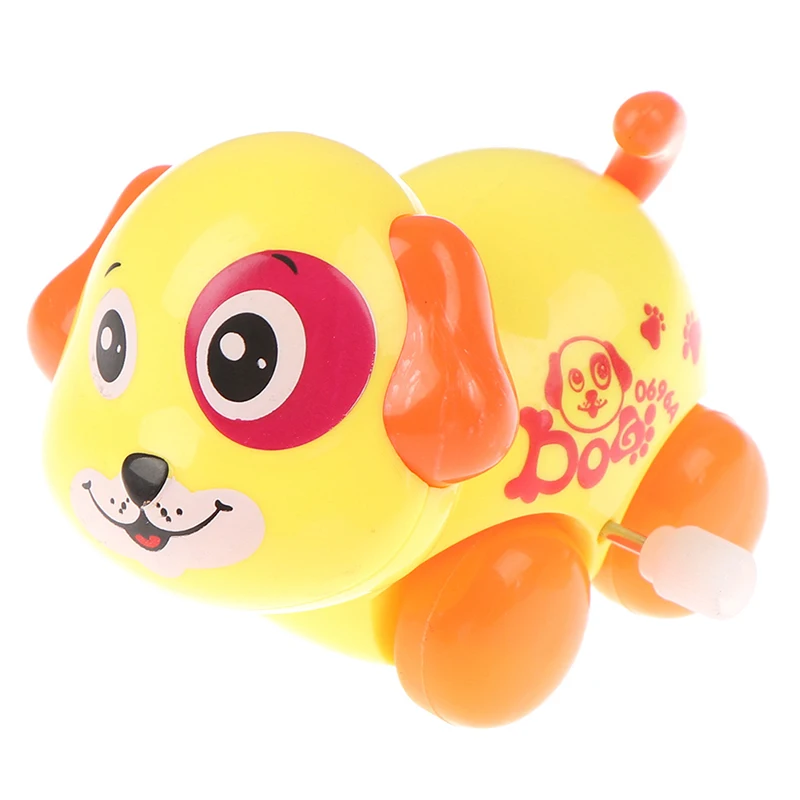 Забавные детские игрушки 8*6*6 5 см Мультяшные животные собака заводные