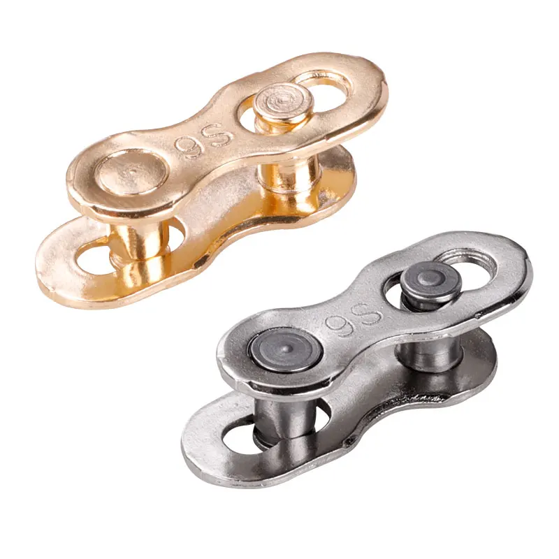 

Bicycle Chain Quick Buckle for Single 1/6/7/8/9/10/11 Speed Chain Connector Master Link Alloy Steel Nickel Plated Silver Gold