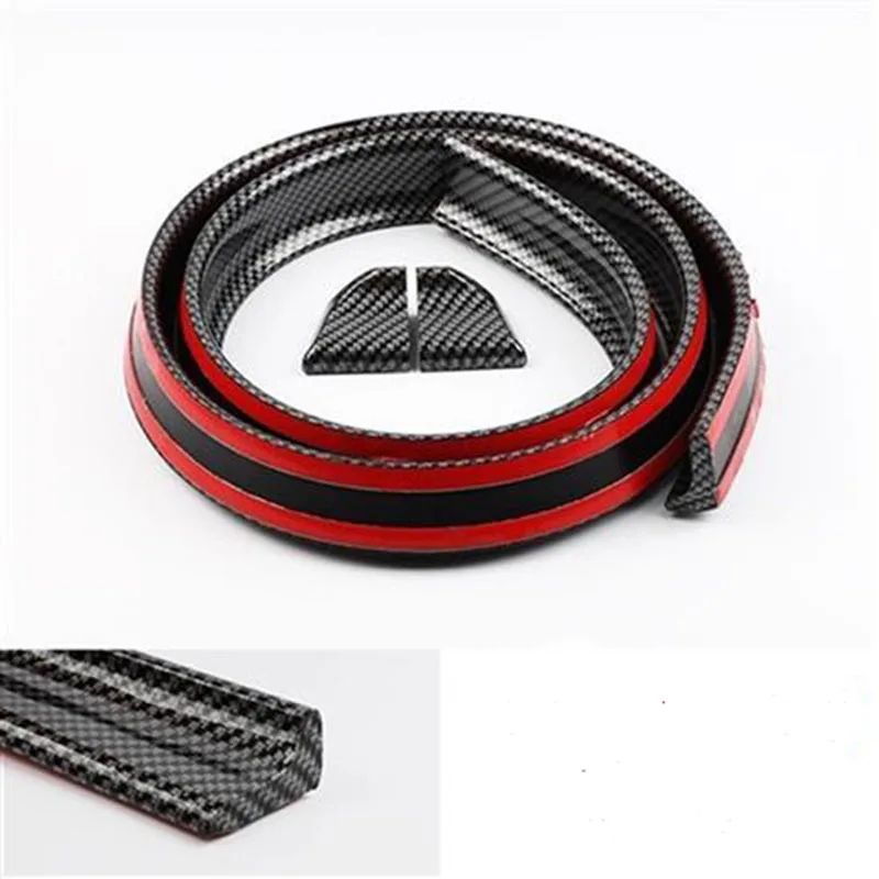 Универсальный Спойлер 1 5 м автомобильный спойлер из углеродного волокна 5D для