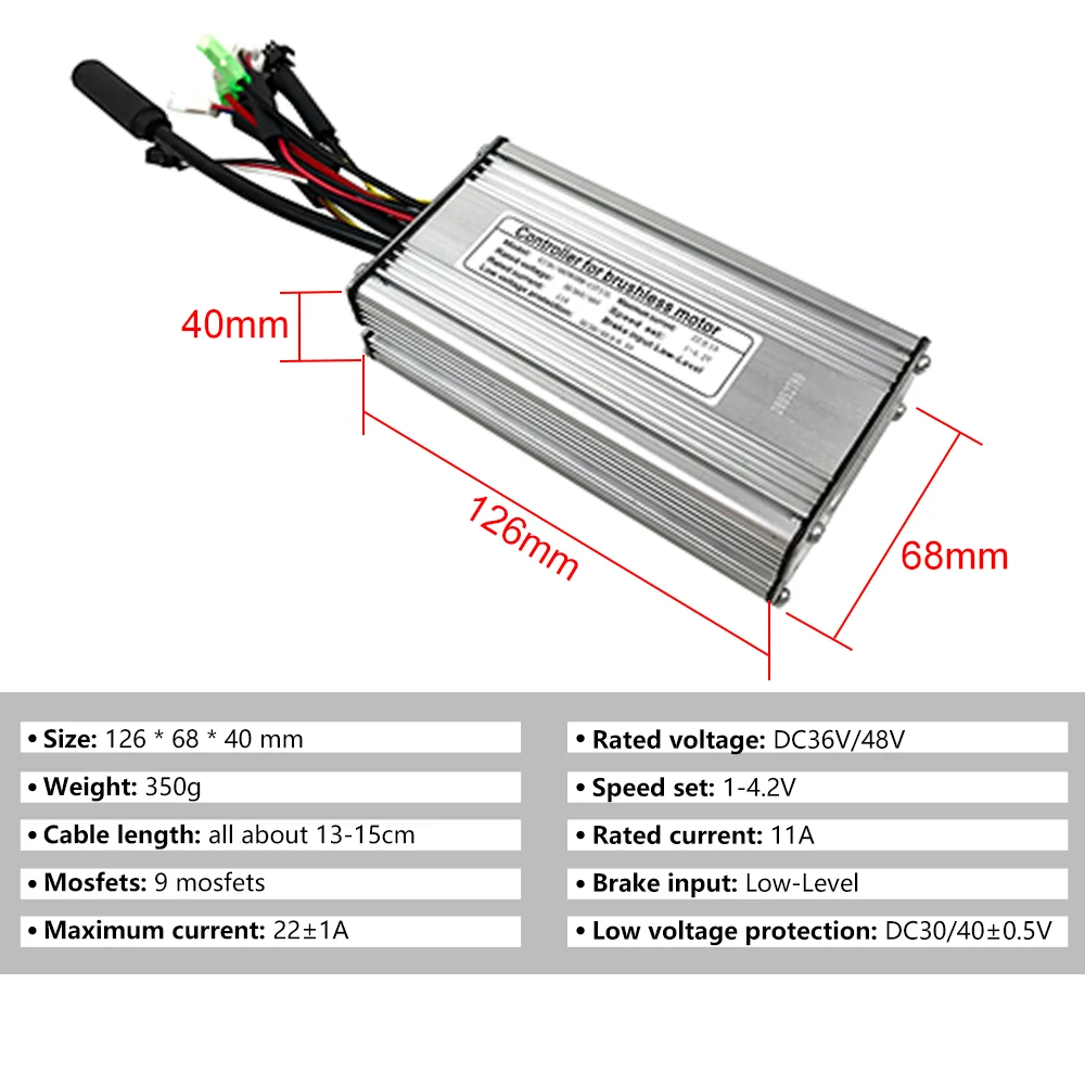 Комплект для электровелосипеда 500 Вт мотор-ступица передний и задний привод