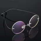 Джобса звезда Стиль Титан Оправы для очков без оправы оптические гнущиеся кадр очки по рецепту очки без оправы