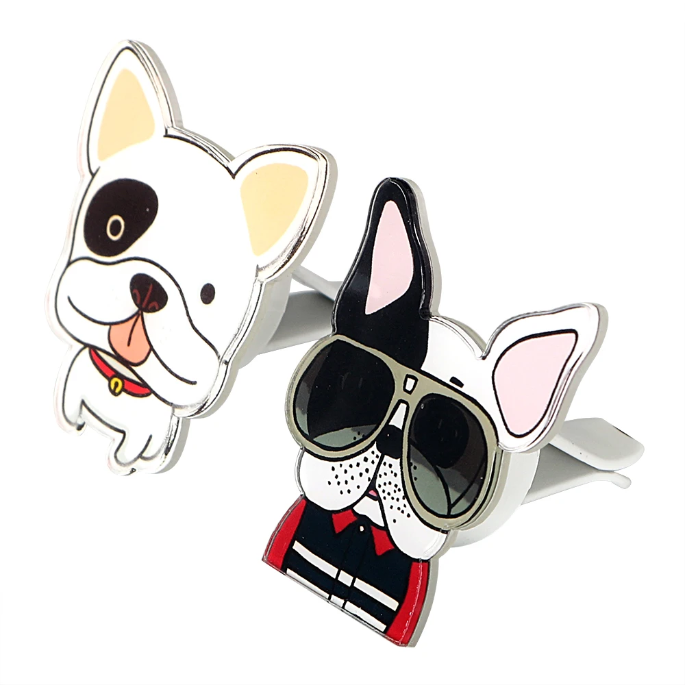 

Solid Fragrance Air Freshener Car Air Vent Perfume Cute Dogs Shape High Quality Auto Decors Funny Car-styling