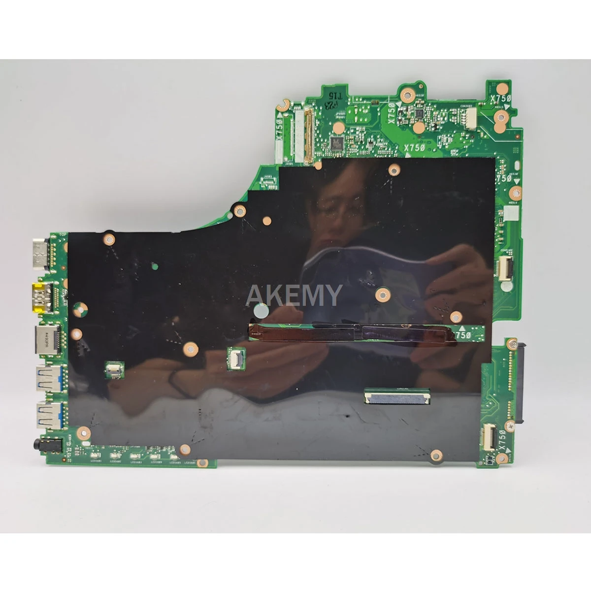 Материнская плата Akemy X750JB для For Asus X750 X750J X750JN K750JB K750JN материнская ноутбука 100% i5-4200U