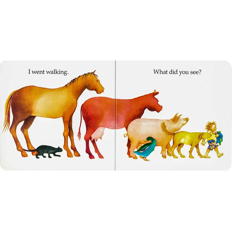 Я ходила по английским книгам с картинками прежде чем ложиться в кровать книга