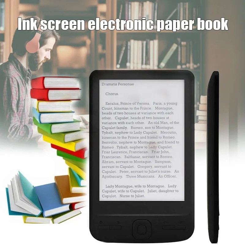 BK4304 Ebook Reader OED Eink Screen Digital Smart 4G/8G/16G Multifunction Electronic Book DU55 | Электроника