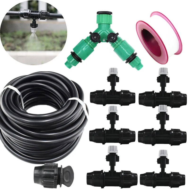 Разбрызгиватель для микрополива цветов серый разбрызгиватель с трубкой 8/11 20 м 2