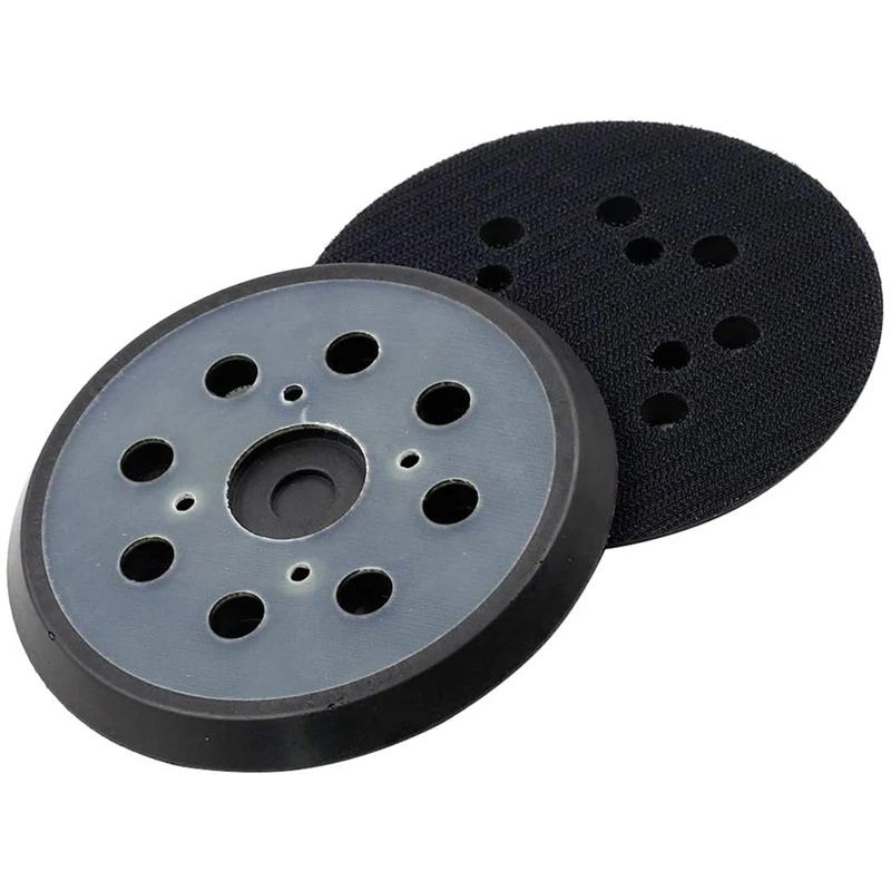 

2 упаковки, 5 дюймов, 8 отверстий, сменный шлифовальный станок с крючком и петлей, трековая шлифовальная накладка, подложка для кабеля Портера