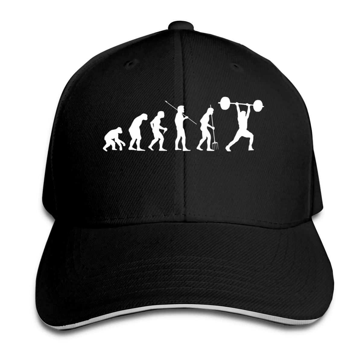 

Evolution Gym Fitness Weightlift Hat Baseball Cap for Men Women Fashion Adjustable Sun Hat