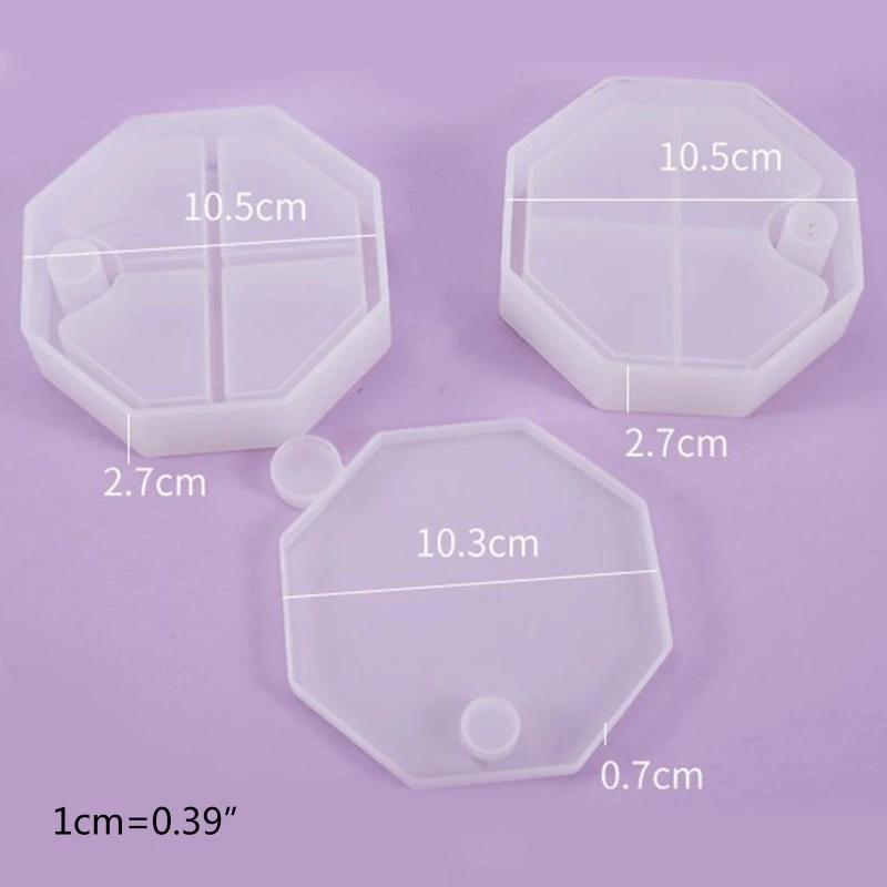 

1 Set Jewelry Organizer Box Silicone Resin Mold for Women Kids, DIY Multi-Layer K3KF