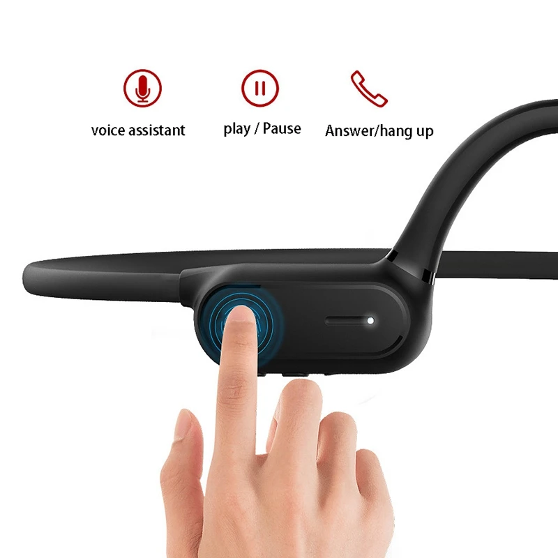 AS1 Беспроводные наушники с костной проводимостью Bluetooth 5 0 Handsfree Спортивная