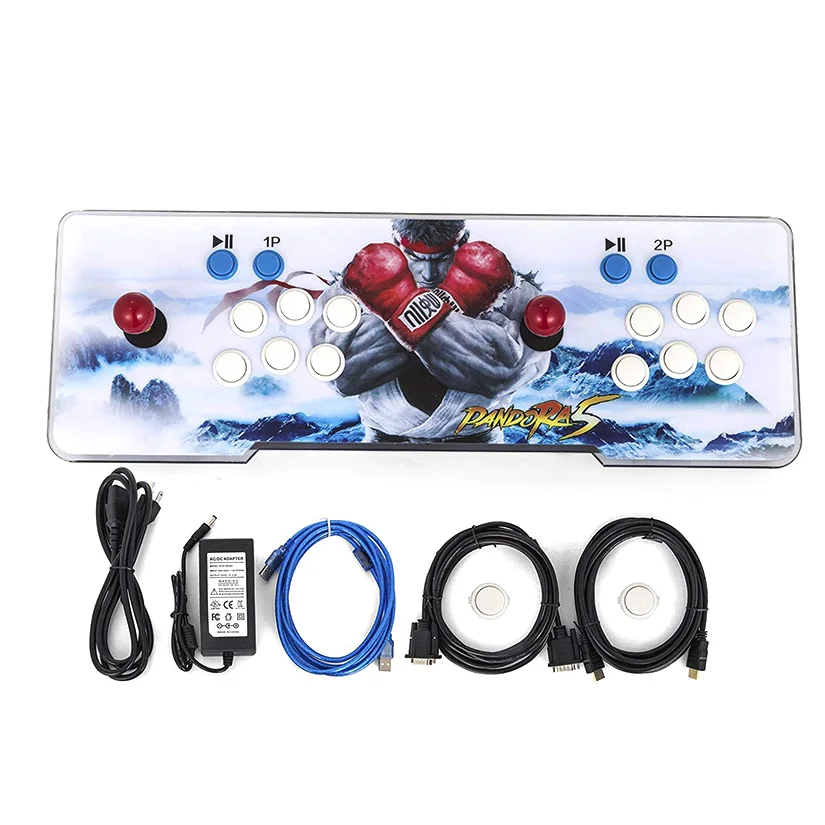 Pandora's Box 9D 2500 аркадная игровая консоль для ТВ ПК PS3 монитор Поддержка HDMI VGA USB с