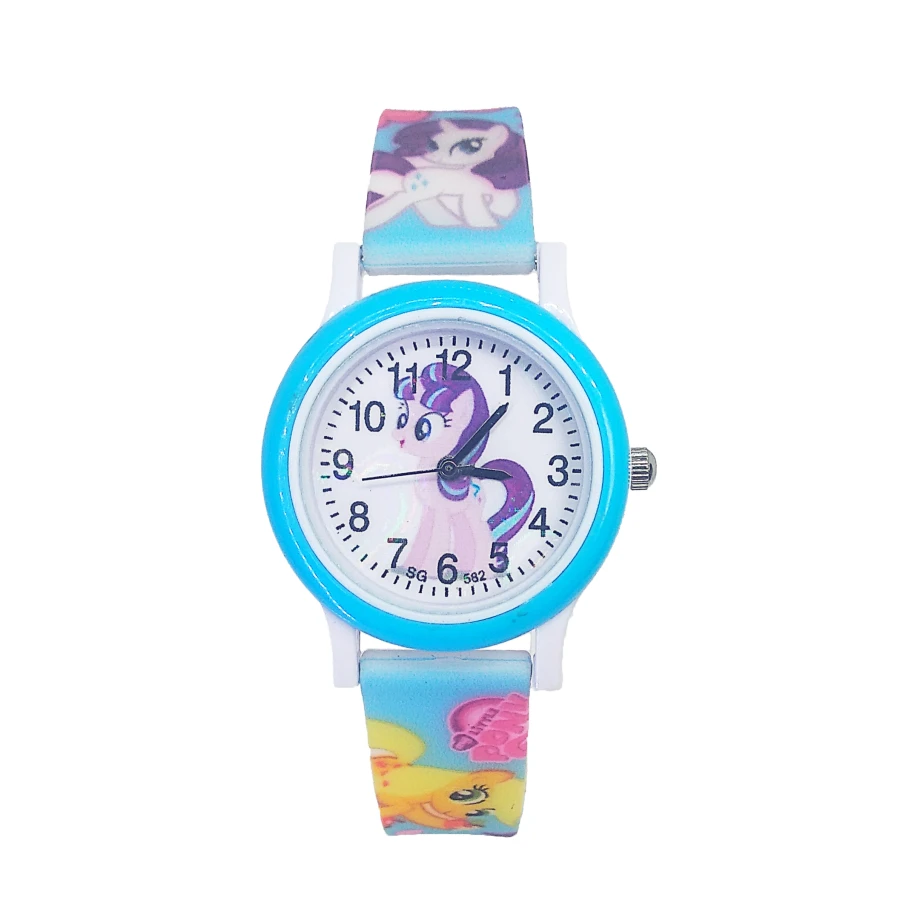 Cute pretty horse style Children's Watches Kids Student Girls Clock Child Quartz Wristwatches Women Watch for boys baby gift | Наручные