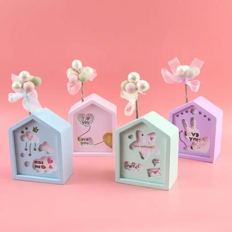 

Rotating Wooden Music Box Home Bedroom Room Creative Decoration Ornaments Valentine's Day Birthday Romantic Gift