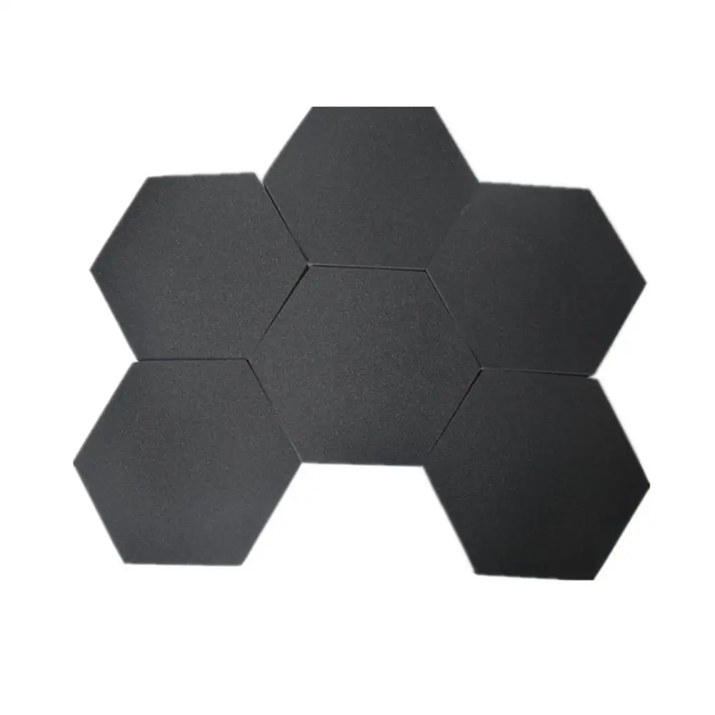 6 шт изготавливаем звукоизоляционные обивка Акустические панели шестиугольная