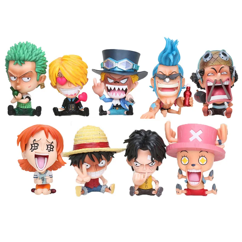 Одна фигурка ророноа Зоро держит винную бутылку GK ver. Аниме из ПВХ в коробке 8 10 см