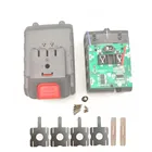 Коробка для хранения аккумуляторов 5s2p18650, 21 в, 18 в, чехол для мини-отвертки с литиевым аккумулятором для электродрели, с аксессуарами BMS 2mos