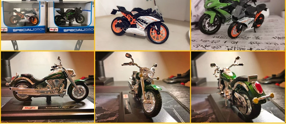 Maisto 1:18 сплав модель мотоцикла Игрушка внедорожные модели гоночных автомобилей Африка Твин H2R 690 Duke мотоциклы игрушки для детей