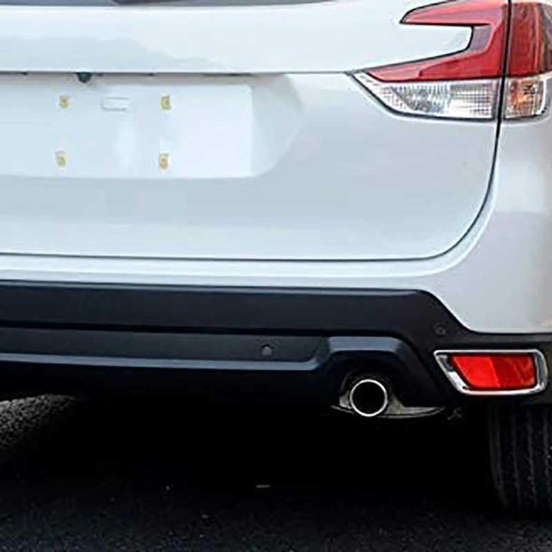 

1 Pcs Car Central Control Panel Water Cup Holder Cover & 2 Pcs Car Rear Fog Light Lamp Cover Trim Frame Accessories