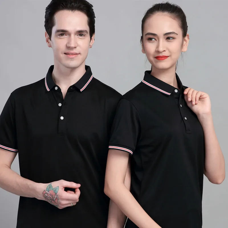 Рубашка поло мужская классическая свободная однотонная воздухопроницаемая