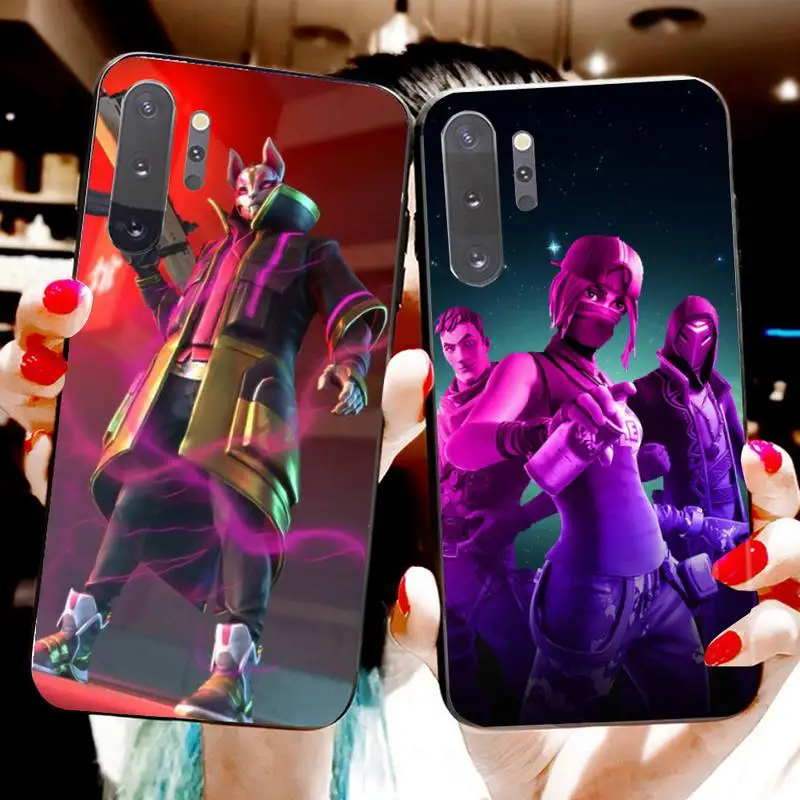 Battle royale DIY Роскошный чехол для телефона Samsung Note 7 8 9 10 pro Galaxy J7 J8 J6 Plus 2018 Prime|Бамперы| |