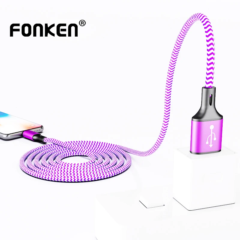 FONKEN USB Type C кабель 5A супер быстрый зарядный для Huawei шнур мобильный телефон Xiaomi
