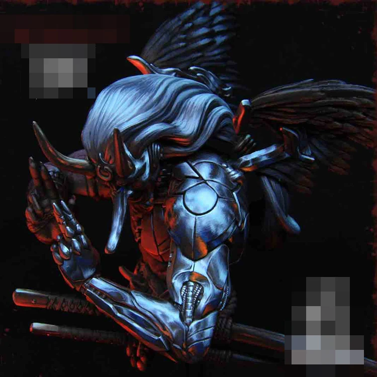 1/10 Tenguko японский ниндзя научная фантастика смоляная модель бюст GK несобранный и