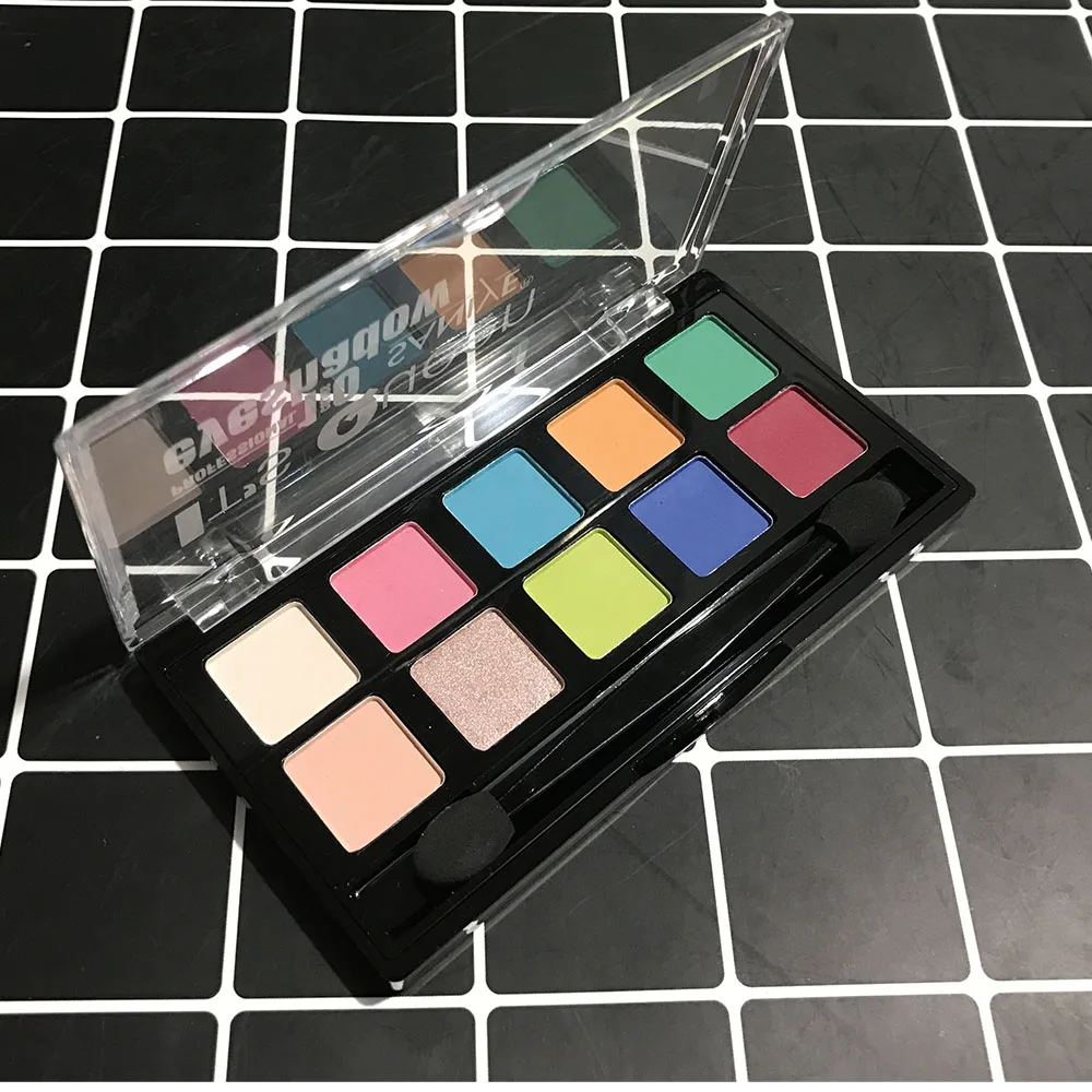 SANIYE профессиональные 12 цветных теней для век палитра косметическая Палитра с
