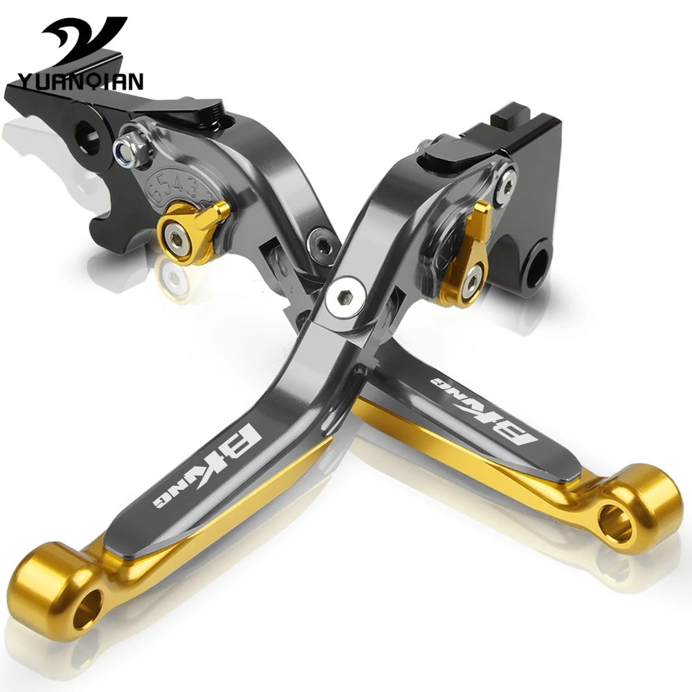 Motorcycle Clutch Brake Levers Aluminum Extendable Adjustable Foldable Accessories For Suzuki B-KING 2008-2012 2009 2010 | Автомобили и