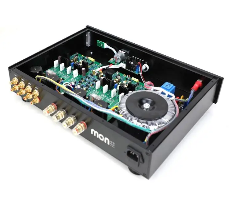 Hi-fi стерео 75WX2 усилитель мощности с дистанционным управлением высококлассный