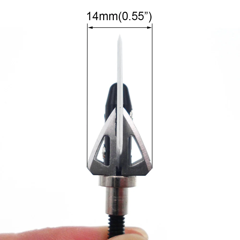 6 шт. наконечники для стрельбы из лука с зубчатыми краями лезвий | Спорт и