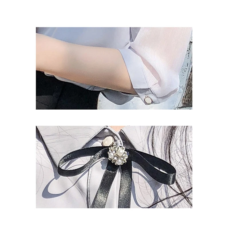 

Blusas Blouses Summer Tops Short Sleeve Blouse Women Blusas Mujer De Moda 2021 Verano Turn Down Collar Chiffon Blouse Shirt E717