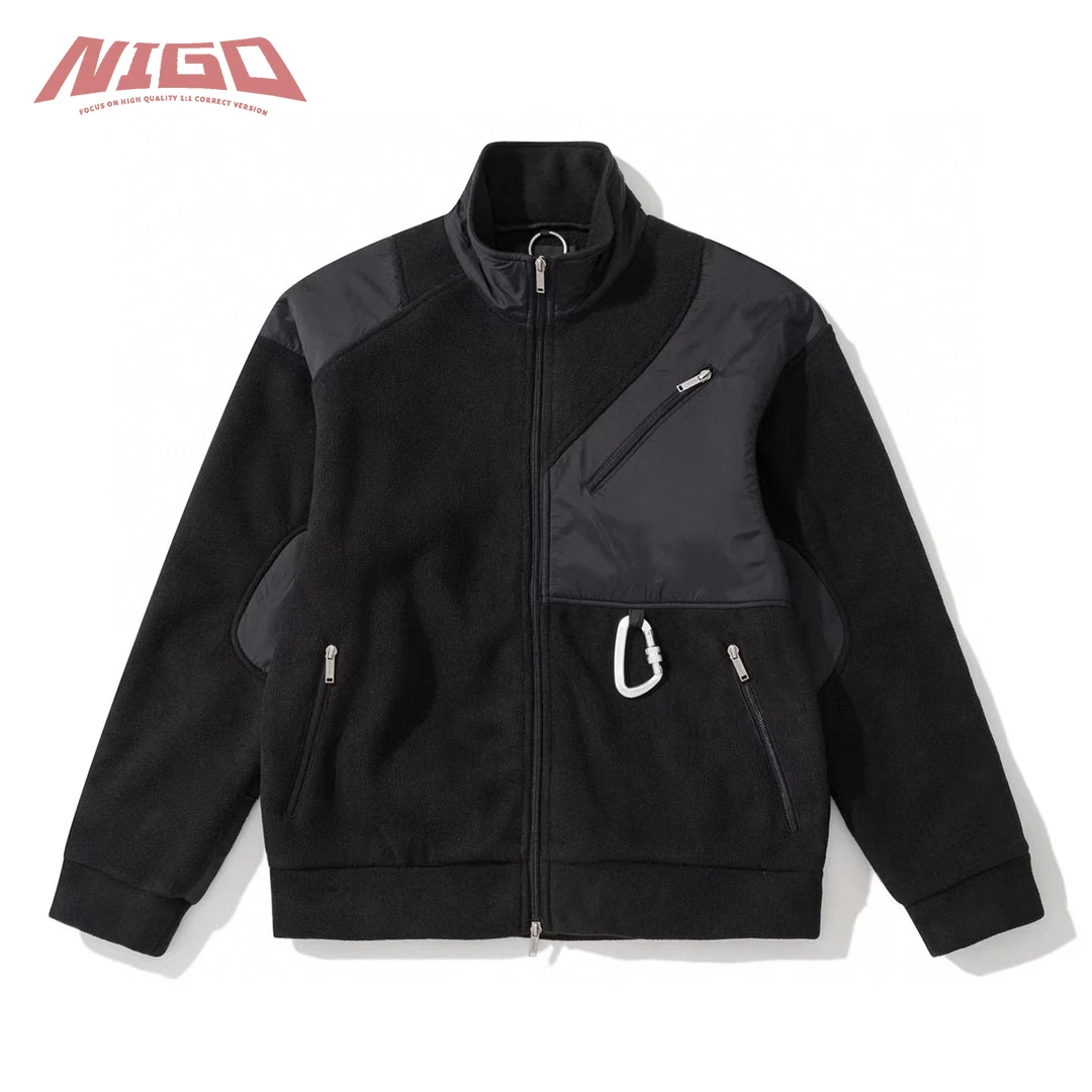 

NIGO 21ss Лоскутная куртка пальто # nigo5891