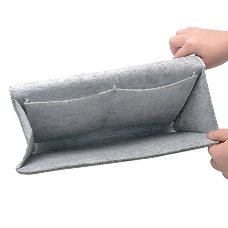 Войлочный прикроватный органайзер для хранения подвесной карман организации журнального телефона с