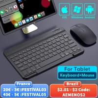 tablet wireless keyboard for ipad pro 2020 11 12 9 10 5 teclado bluetooth compatible keyboard mouse for ipad 8th 7th air 4 3 2