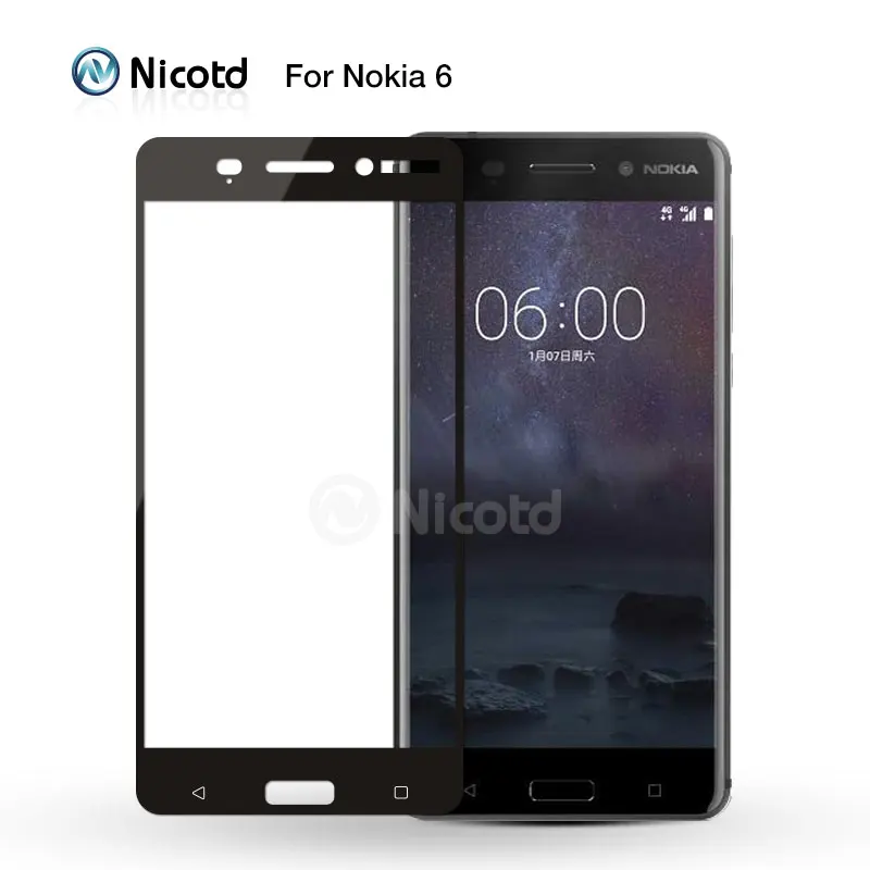 2Pcs/Lot Full Cover Tempered Glass For Nokia 4.2 3.2 2.2 6.2 7.2 Screen Protector For Nokia 3 5 6 7 8 8.1 7.1 6.1 3.1 Plus X5 X7