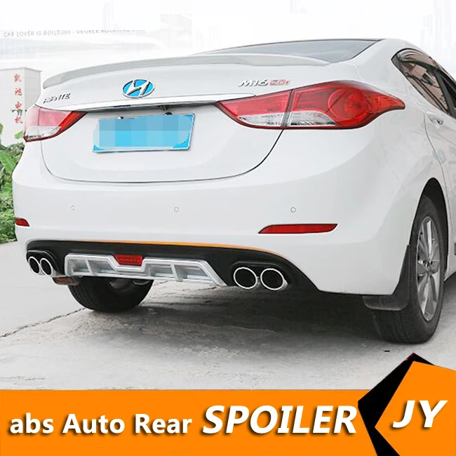 Для Hyundai Elantra Body kit спойлер 2012 2015 для YS ABS задний передний бампер диффузор защитные