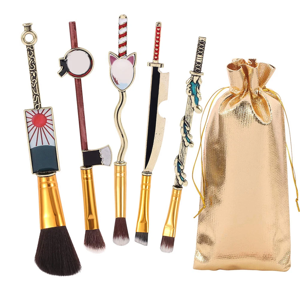 Набор кистей для макияжа 5 шт. | Красота и здоровье