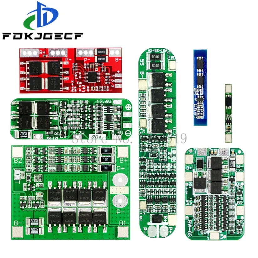 1S 2S 3S 4S 5S 6S 3A 15A 20A 30A литий ионный аккумулятор 18650 зарядное устройство PCB плата