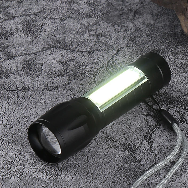

Super Luminous Usb Rechargeable Mini Flashlight Led Adjustable Tactical Flashlight Zoom Waterproof Flashlight Camping Lamp