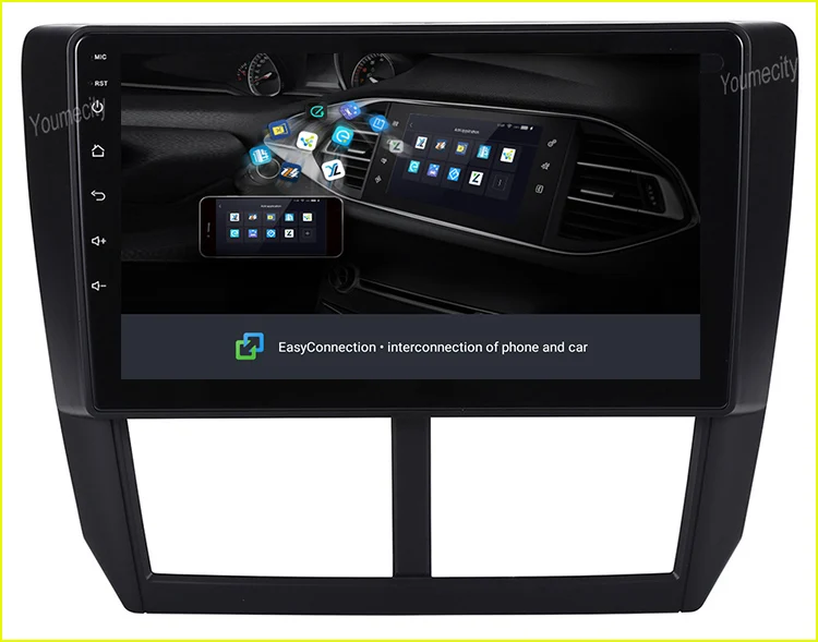 Android 9,0 Octa 8 Core Автомобильный DVD плеер для Subaru Forester 2008-2012, автомобильные аксессуары, брелок для автомобиля Subaru wrx радио gps навигации BT WI-FI 2 грамма+ 32grom