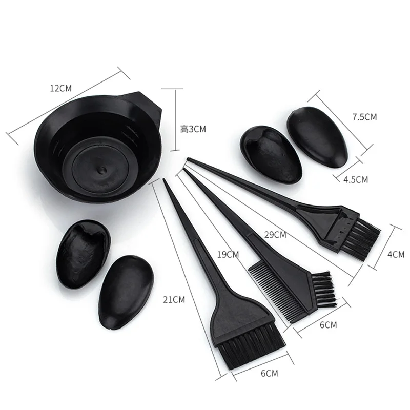 5 шт. набор инструментов для ухода за волосами |