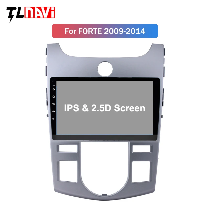 9 дюймов Android ips 2.5D автомобильный DVD gps для KIA Forte Cerato 2008- Автомобильный Радио gps навигационный головное устройство Встроенный Wi-Fi - Цвет: IPS 2.5D  (Model 1)
